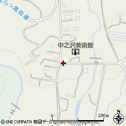 中之沢美術館周辺の地図