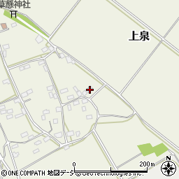 茨城県東茨城郡城里町上泉922周辺の地図