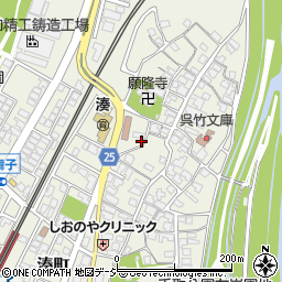 石川県白山市湊町ヨ72周辺の地図