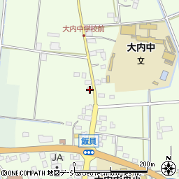 栃木県真岡市飯貝577周辺の地図