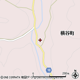 石川県金沢市横谷町ハ周辺の地図