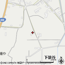 栃木県真岡市下籠谷3825周辺の地図
