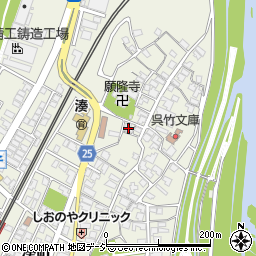 石川県白山市湊町ヨ75周辺の地図
