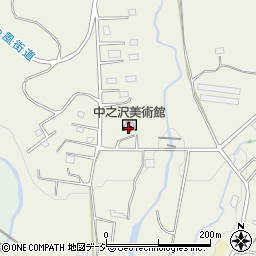 中之沢美術館周辺の地図
