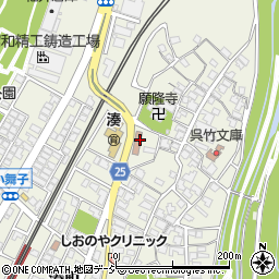 石川県白山市湊町ヨ70周辺の地図