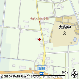 栃木県真岡市飯貝586周辺の地図