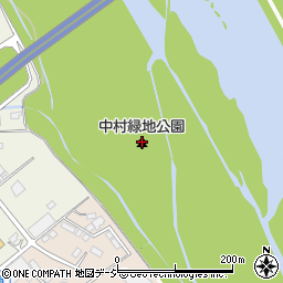 中村緑地公園周辺の地図