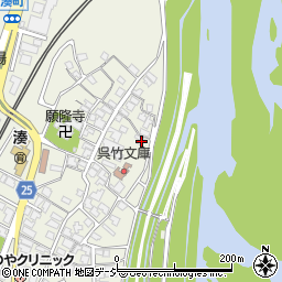 石川県白山市湊町ヨ155周辺の地図