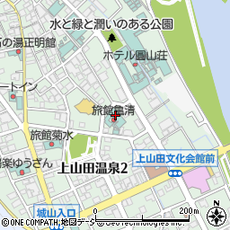 亀清旅館周辺の地図