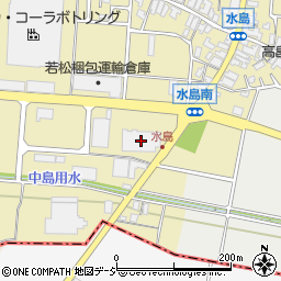 クリーンライフ天然水白山工場周辺の地図