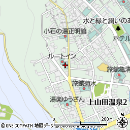 ホテルルートイン上山田温泉東館周辺の地図