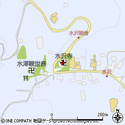 水澤寺周辺の地図