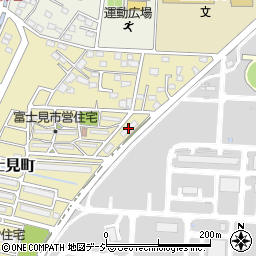 防衛庁調達実施本部富士見宿舎周辺の地図