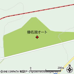 榛名湖オートキャンプ場周辺の地図