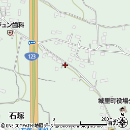 茨城県東茨城郡城里町石塚2117周辺の地図