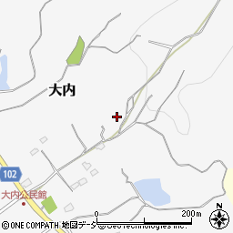 茨城県那珂市大内490周辺の地図