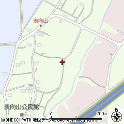茨城県那珂市向山周辺の地図