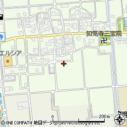 石川県白山市知気寺町48-9周辺の地図