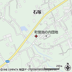 茨城県東茨城郡城里町石塚869周辺の地図