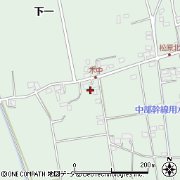 長野県大町市常盤3350周辺の地図