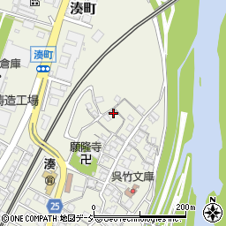 石川県白山市湊町ヨ23周辺の地図