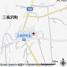 群馬県前橋市三夜沢町273周辺の地図