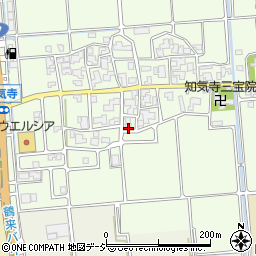 石川県白山市知気寺町ほ15周辺の地図