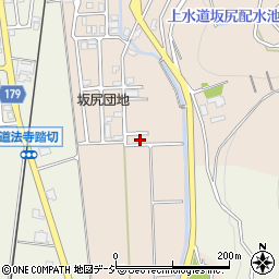 石川県白山市坂尻町ヘ96周辺の地図
