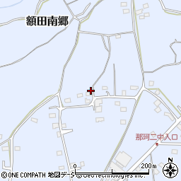 茨城県那珂市額田南郷2157周辺の地図