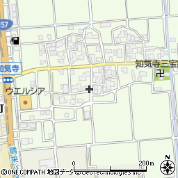 石川県白山市知気寺町ほ16周辺の地図