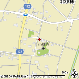 栃木県下都賀郡壬生町北小林86周辺の地図