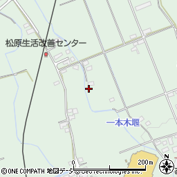 長野県大町市常盤5833周辺の地図