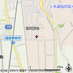 石川県白山市坂尻町ヘ32-66周辺の地図