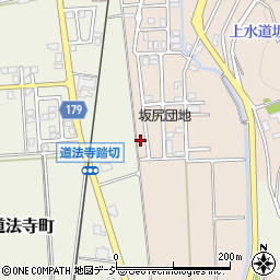 石川県白山市坂尻町ヘ35-52周辺の地図