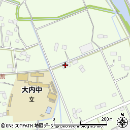 栃木県真岡市飯貝1190周辺の地図