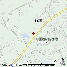 茨城県東茨城郡城里町石塚869-1周辺の地図