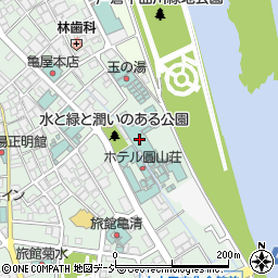 ホテル清風園周辺の地図