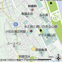 上山田ホテル周辺の地図