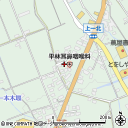 長野県大町市常盤5892周辺の地図