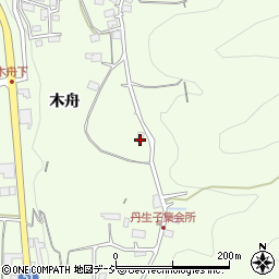 長野県大町市社木舟4696周辺の地図