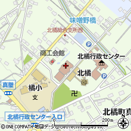 渋川市立北橘図書館周辺の地図