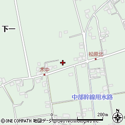 長野県大町市常盤3361周辺の地図