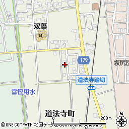 石川県白山市道法寺町レ29周辺の地図