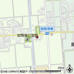 石川県白山市知気寺町25周辺の地図