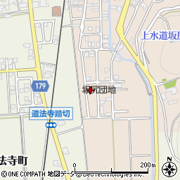 石川県白山市坂尻町ヘ35-96周辺の地図