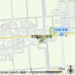 石川県白山市知気寺町ほ2周辺の地図