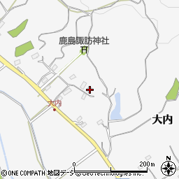 茨城県那珂市大内582周辺の地図