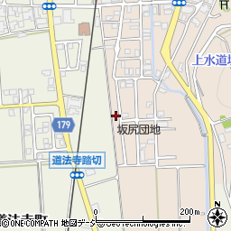 石川県白山市坂尻町ヘ35-43周辺の地図