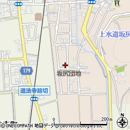 石川県白山市坂尻町ヘ35-76周辺の地図