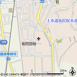 石川県白山市坂尻町ヘ101周辺の地図